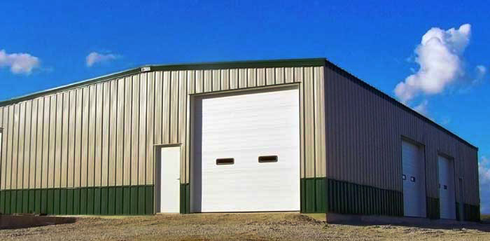 prefabricated metal warehouse