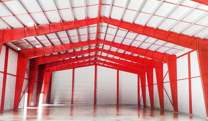 prefabricated metal warehouse