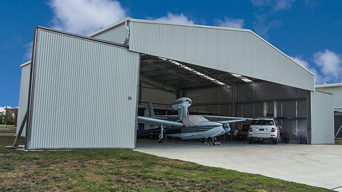 steel structure hangar