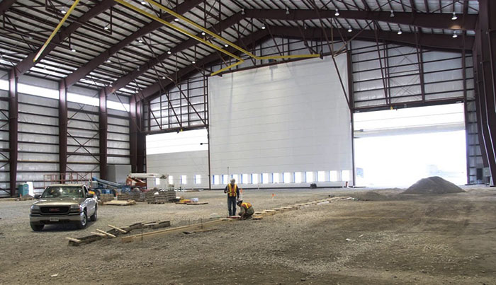 steel structure hangar