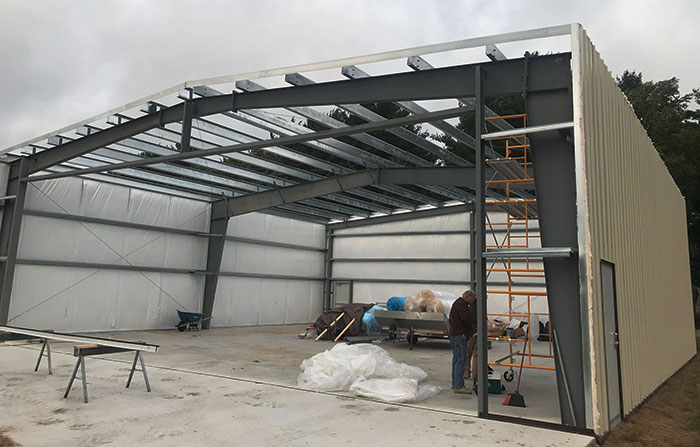 steel structure hangar