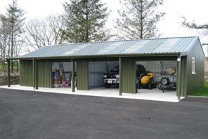 steel structure garage