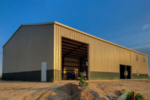 prefab metal workshop building