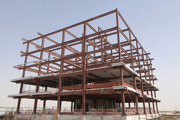 multi floor steel building