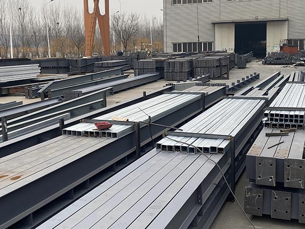 steel structure production workshop