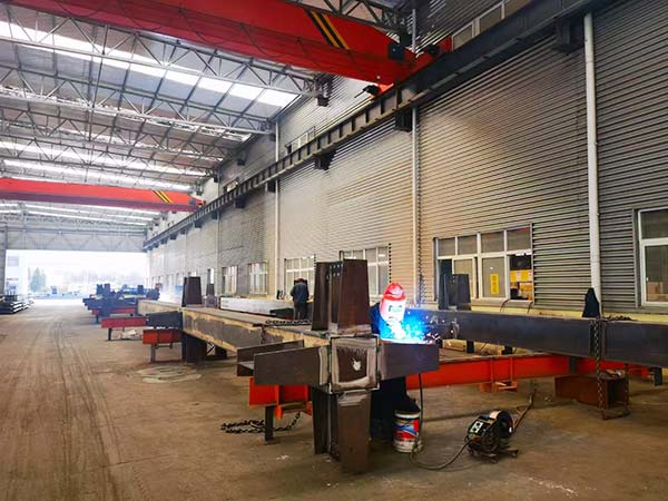 steel structure production workshop