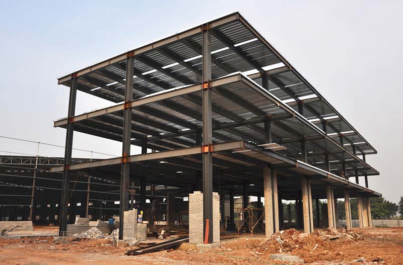 multi story steel structure building